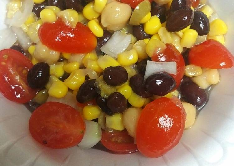 Simple Way to Make Homemade Black Beans and Corn Salad