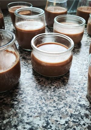 Une photo de Crème dessert aux chocolats fait au companion