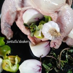 A picture of Mint lemon roasted chicken.