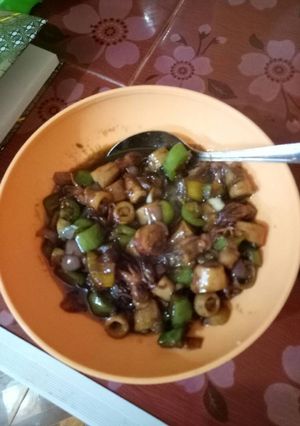 Foto resep Cumi asin kecap pedas
