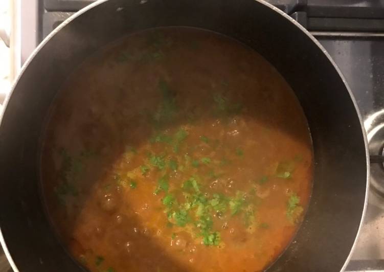 Red kidney beans curry (Rajma)