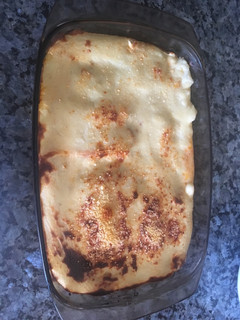 Una foto de Canelones con carne picada