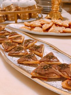 صورة لوصفة مثلثات سويتز بالزعتر