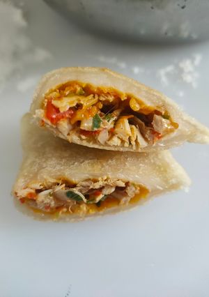 Foto resep Cireng isi ayam suwir pedas