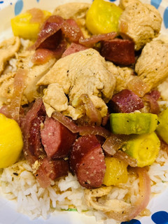 A picture of One Pot Chicken and Veggies.