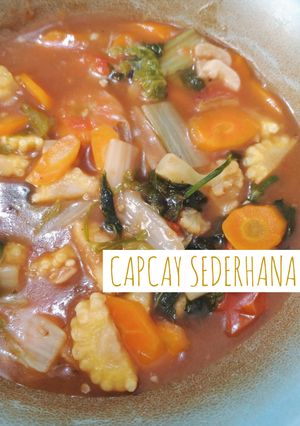 Foto resep Capcay Sederhana