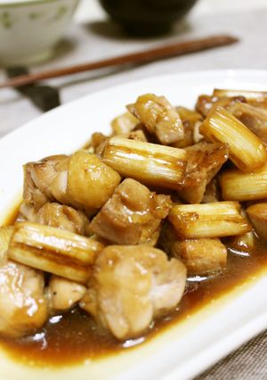 A picture of Easy Skillet Chicken and Scallion Yakitori (No Skewers Needed).
