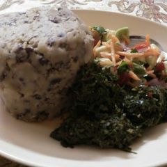 A picture of Mashed njahi.