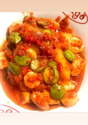 Foto resep Sambal Udang Petai Kentang