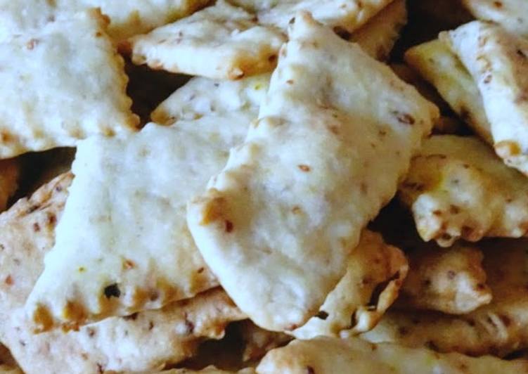 Recette: Crackers (vegan)