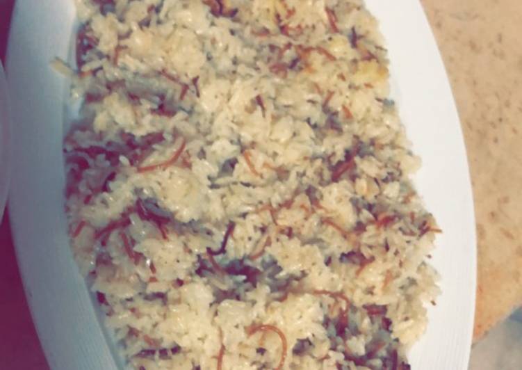 رز مصري بالشعيرية ✨