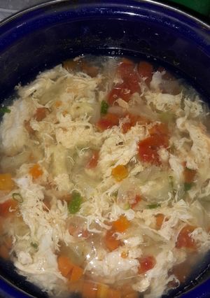 Foto resep Sup telur