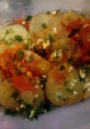 Una foto de Berenjenas al escabeche