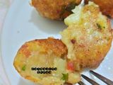 Perkedel Kentang Kari tanpa Telur