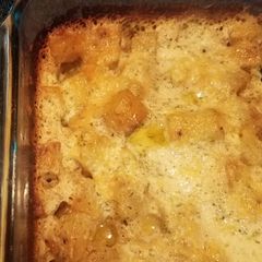 A picture of Cheesy ranch potato bake.