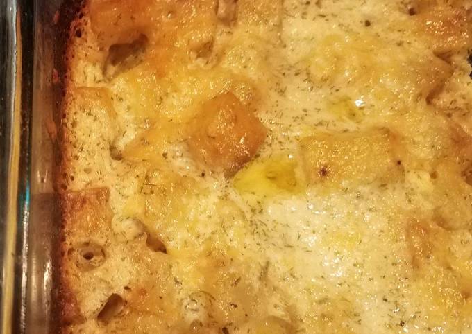 Recipe of Homemade Cheesy ranch potato bake