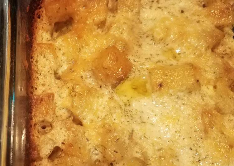 Easiest Way to Prepare Ultimate Cheesy ranch potato bake