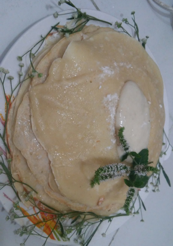 Una foto de Crepecake de banana