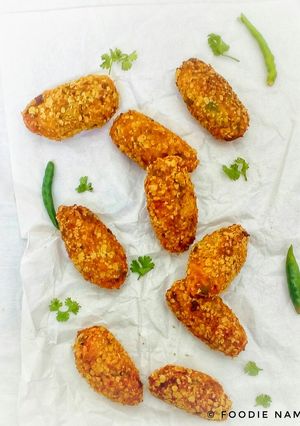 A picture of Chinese Croquettes.