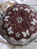 Torta di albumi e cioccolato
