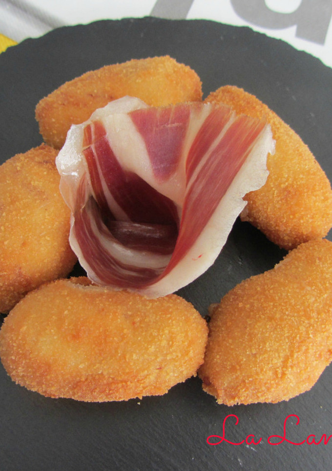 Una foto de Croquetas de jamón ibérico