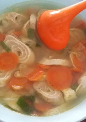 Foto resep Sup rolade ayam