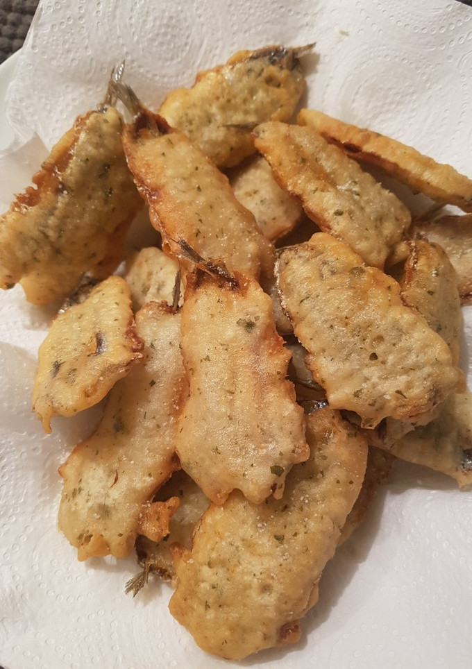 Una foto de Boquerones en mi tempura