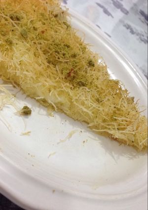 صورة لوصفة كنافه بالقشطه