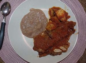 Una foto de Costilla de cerdo en salsa chipotle