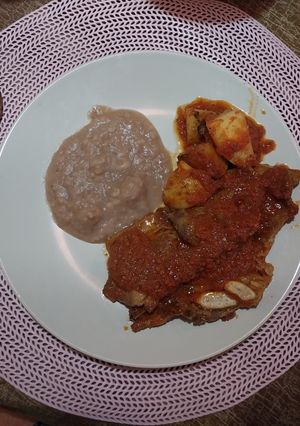 Una foto de Costilla de cerdo en salsa chipotle