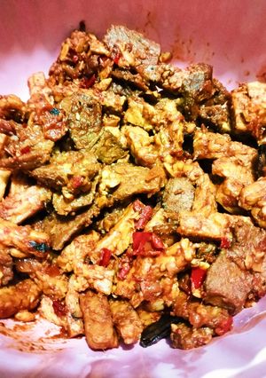 Foto resep Balado Daging & Tempe 🍛