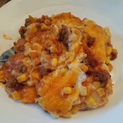 A picture of Cheesy Shepard's Pie.
