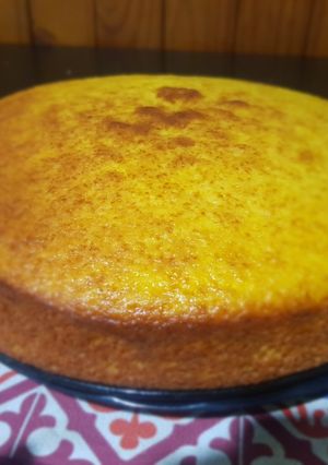 Una foto de Torta húmeda de mandarinas