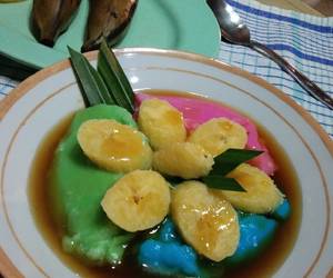 Resep Terbaik Bubur Sum Sum Pelangi (Plus Pisang Raja) Gurih Mantul Resep Terbaik Bubur Sum Sum Pelangi (Plus Pisang Raja) Gurih Mantul