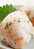 A picture of Onigiri (rice balls) (Japan).