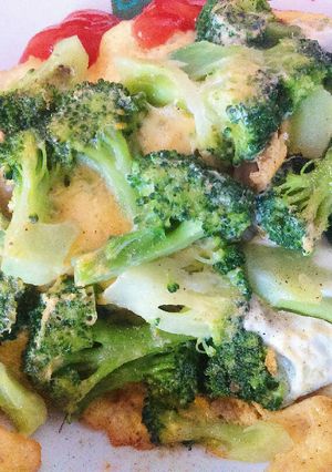 Foto resep Telur dadar brokoli