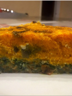 Una foto de Tarta sin masa, espinaca ricota y calabaza (sin harina) light!