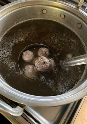 Foto resep Bakso Sapi dengan/tanpa Keju Homemade Enak