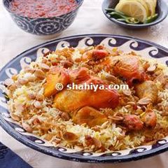 A picture of Homemade Mandi Chicken.