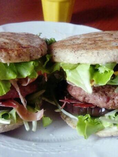 Una foto de Pan de hamburguesa sin gluten