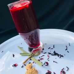 A picture of Zobo drink 2.