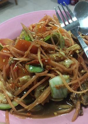 รูปของ ตำปลาร้าพริกแห้ง🤤