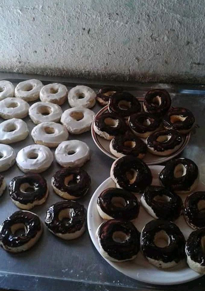 Una foto de Donas bañadas