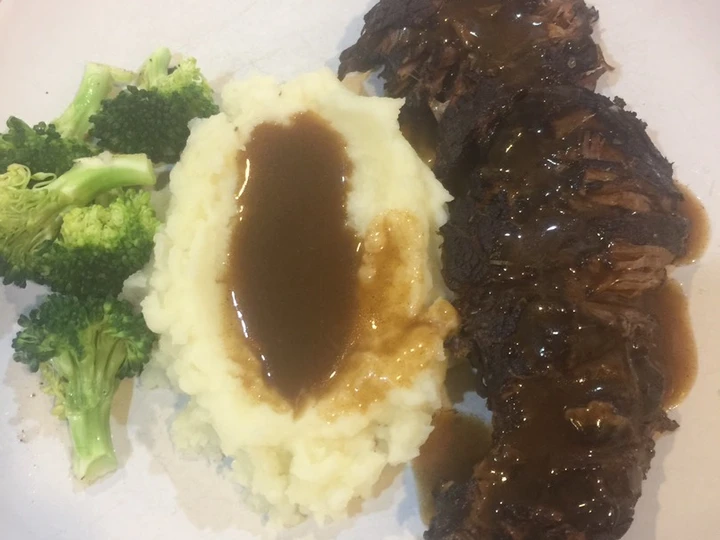 Easy Steps to Prepare Best beef pot roast ever-crockpot the  Makes Drooling Delicious