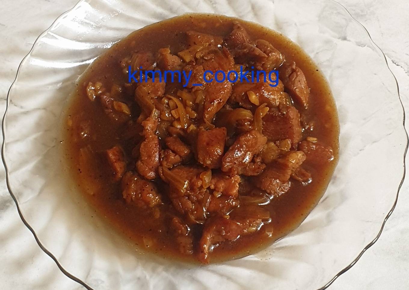 Sapi/Babi Lada Hitam