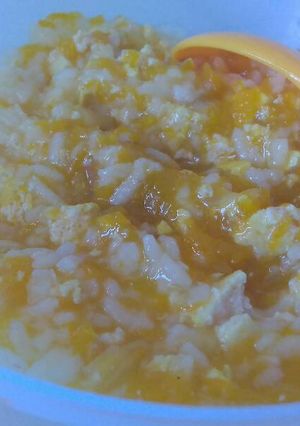 Foto resep MPASI 9+ Nasi Bening Labu Tahu