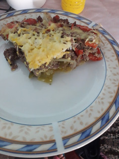 Una foto de Pastel de carne y zapallito de tonco