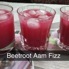 A picture of Beetroot Aam Fizz.
