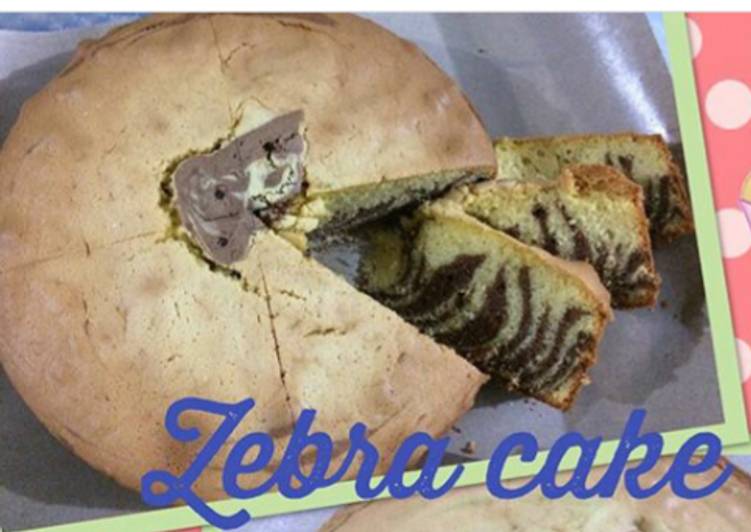 11 Resep: Zebra Cake Ekonomis Kekinian