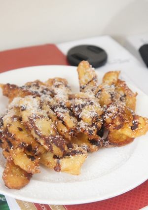 Foto resep Pisang Renyah Bertabur Keju dan Coklat